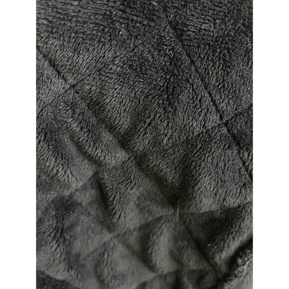 The North Face Black Quilted Fleece Lined Jacket Medium - Picture 10 of 11